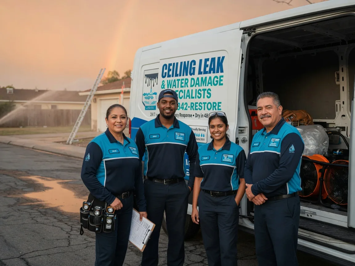 Ceiling Leak Cleanup company in Volant, PA