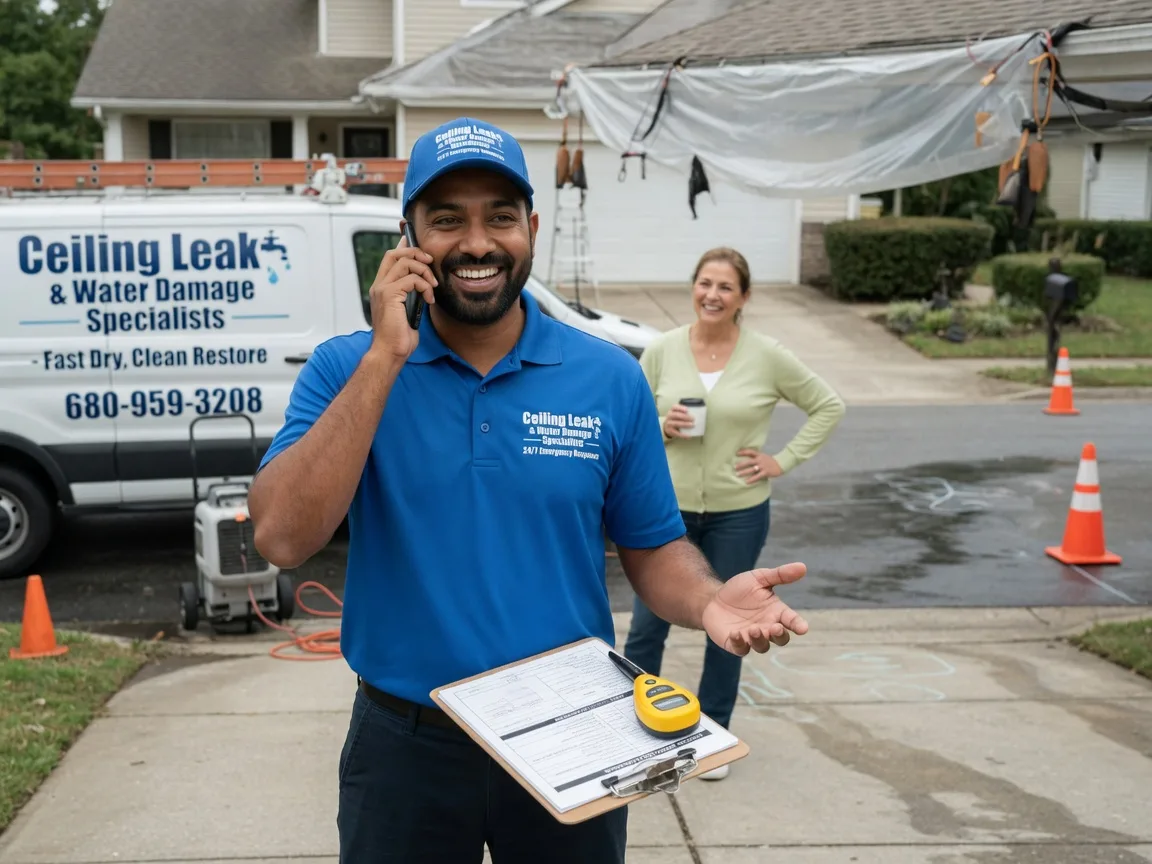 Ceiling Leak Cleanup Volant, PA FAQs
